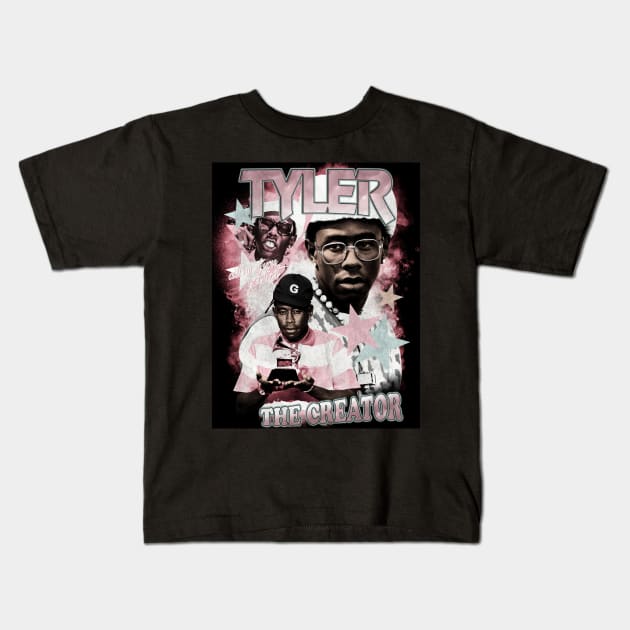 Tyler the creator retro bootleg Kids T-Shirt by The40z